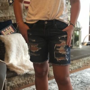 American Eagle jean shorts